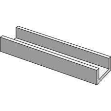 Жолоб 14x60 Terre Cenere Canalina2 Cm8 X - Terre - TE06CA6 з колекції Terre Жолоб 14x60 Terre Cenere Canalina2 Cm8 X - Terre - TE06CA6 з колекції Terre