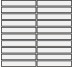 Мозаїка 3x15 Reves De Rex Noisette Glo Mos - Rêves de Rex - 770256 з колекції Rêves de Rex Rex