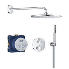GROHTHERM набір прихованого монтажу з верхнім душем 310 , колір хром GROHTHERM набір прихованого монтажу з верхнім душем 310 , колір хром