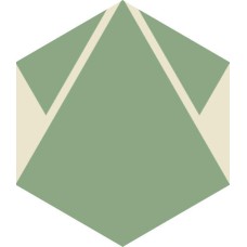 (20x23) Plisados Jade E - Hayon з колекції Hayon (20x23) Plisados Jade E - Hayon з колекції Hayon Hayon Керамічна плитка Bisazza