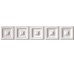 Декор (4x20) 1045184 List. Quadra Biancot1 - Parentesi Quadra з колекції Parentesi Quadra Cerasarda