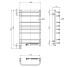 Електрична рушникосушарка ст. Симфонія 480*800 R Sensor ( А0026805 ) Navin