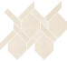 Мозаїка (29x32) 66047 Intreccio White Sat. Inserto Statuario - Mexicana з колекції Mexicana Cerdomus