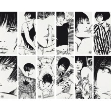 20x50 Valentina Valentina Black &amp; White - Valentina з колекції Valentina VALENTINA BY GUIDO CREPAX Керамічна плитка Del Conca