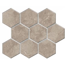Мозаїка 29.2x35.5 Titanium Brown Hex?gono Titanium з колекції Titanium TITANIUM Керамічна плитка Cristacer — сторінка 2