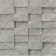 Мозаїка 29*29 Quarzite Mosaico 3D Grigio R08W Realstone Quarzite з колекції Realstone Quarzite Мозаїка 29*29 Quarzite Mosaico 3D Grigio R08W Realstone Quarzite з колекції Realstone Quarzite