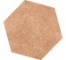 Плитка 9AROMCINNGIGHEXSOF_Aromas Cinnamon Soft Giga Hexagon 9mm Gigacer Aromas з колекції Aromas  Gigacer