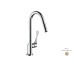 Смеситель Axor Citterio 250 2jet для кухни с вытяжным изливом (39835140), Brushed Bronze