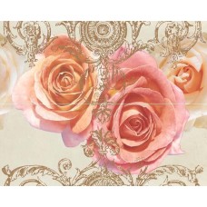 Панно Decorado Yellowrose 40x50 Crema Marfil з колекції Crema Marfil Crema Marfil Керамическая плитка Undefasa