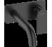 Смеситель Vernis Shape для умывальника со стены скрытого монтажа 205 мм Matt Black (71578670)