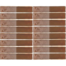 Декор 5x25 Convex Caramel-Convex из коллекции Convex Декор 5x25 Convex Caramel-Convex из коллекции Convex Convex Керамическая плитка Natucer