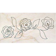 Декор (32.5х60) CARRARA FLOR з колекції Carrara Carrara Керамічна плитка Fanal