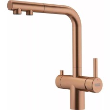 Змішувач Atlas Neo Clear Water Pull Out 120.0758.158 PVD мідь Змішувач Atlas Neo Clear Water Pull Out 120.0758.158 PVD мідь
