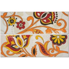Декор (20x30) D/TUL.AR Decoro Tulip Arancio - Soleil з колекції Soleil Soleil Керамічна плитка Tonalite — сторінка 4