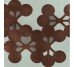 Плитка (20x20) PUA28 Azulej Flores Grigio - Azulej из коллекции Azulej Mutina