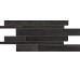Плитка 30x60 Mos. List. Sfals. Black Mix - Stone Project - M63669 з колекції Stone Project Ergon