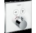 Термостат скрытого монтажа ShowerSelect Glass на 2 клавиши, цвет белый/хромированный (15738400)