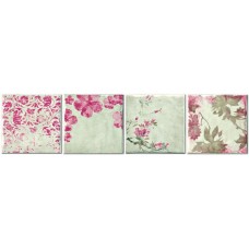 Декор (10x10) 1042404 Ins. S/4Jardin Beige - Cotto Vogue з колекції Cotto Vogue Декор (10x10) 1042404 Ins. S/4Jardin Beige - Cotto Vogue з колекції Cotto Vogue