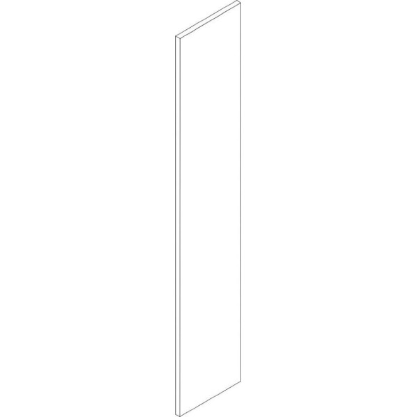 Декор (31,5x8) BORLIS01 Listello di Chiusura White - Rombini из коллекции Rombini Mutina