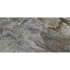 Плитка керамогранітна Brazilian Quartzite Black RECT 597x1197x8 Cerrad