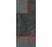 Плитка 120x280 167552 ANTHRACITE RED SQUARE LOGO Tonino Lamborghini Korium из коллекции Tonino Lamborghini Korium