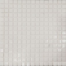 R-MOS A11 білий на сiтцi (1 сорт) Mosaico De Lux — мозаїка для басейнів, ванних і декору