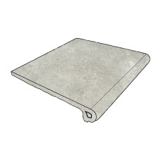 URBAN GRIS Peldano Redondo 970032 сходинка заокруглена з капіносом 29.7х33х1.4 PZ287 URBAN GRIS Peldano Redondo 970032 сходинка заокруглена з капіносом 29.7х33х1.4 PZ287