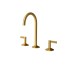 LIGNAGE, Змішувач для умивальника на 3 отвори, brushed gold (100299392)
