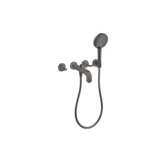 Змішувач Axor Citterio 222 Lever для ванни врізний зі стіни на 3 отвори Brushed Black Chrome 39448340 Змішувач Axor Citterio 222 Lever для ванни врізний зі стіни на 3 отвори Brushed Black Chrome 39448340
