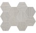 Мозаїка (21.2x26.5) FZ7T6FS011 Malla Hexagono Blanco - Norfolk з колекції Norfolk Roca