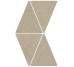 Мозаїка MOSAICO SEVEN HAZELNUT MATT - 18.7x28.7  Seven з колекції Seven ITT Ceramic