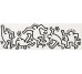 Декор (20x60) GFKHD613L - Game Of Fifteen: Keith Haring з колекції Game Of Fifteen: Keith Haring Ascot