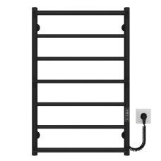 Рушникосушарка електрична Ladder П7 500х800 нержавіюча сталь (Чорний, JD03, Праве підключення) Електричні рушникосушки — сторінка 24