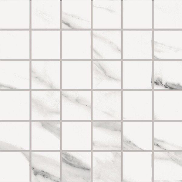 Мозаїка 29,4x29,4 Eexk Z305 M0 Y Mosaico Statuario Michelangelo Lappato Lucido - Tele di Marmo з колекції Tele di Marmo Emilceramica