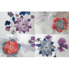 Декор 30x90 Композиция 9505 Flower Ii-9505 з колекції 9505 Декор 30x90 Композиция 9505 Flower Ii-9505 з колекції 9505 9505 Керамическая плитка Porcelanite Dos