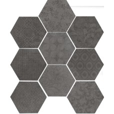 Декор Esagona Fabric Industrial 24x27.7 Riabita з колекції Riabita Декор Esagona Fabric Industrial 24x27.7 Riabita з колекції Riabita