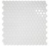 Мозаика 30.9x30.9 PENNY GLOSSY WHITE Realonda Penny из коллекции Penny Realonda