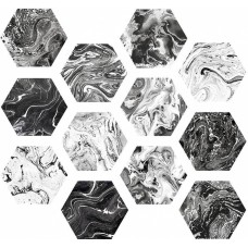 Shiny Hexa 23.2x26.7 Ebru ITT из коллекции Ebru ITT Ebru Керамическая плитка Itt Ceramic