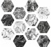Плитка Shiny Hexa 23.2x26.7 Ebru ITT из коллекции Ebru ITT