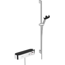 Термостат ShowerTablet Select 412 мм в комплекте с душевым набором 90см Chrome (24270000)