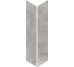 Плитка 10x53 Unique Titanium Chevron N/R - Uniquestone - 1795 з колекції Uniquestone Piemme