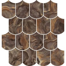 Мозаика GEMSTONE MOS WAV MB LUX R - 30.7x35 PF60013292 Gemstone из коллекции Gemstone Versace Ceramics — керамика модного дома с 1997 года
