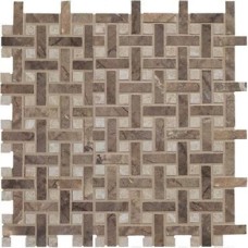 Мозаика (33.3х33.3) 0170170 ROYAL MARBLE MOSAICO CHESTERFIELD NOCE MIX NAT/LAP из коллекции Pierwood Мозаика (33.3х33.3) 0170170 ROYAL MARBLE MOSAICO CHESTERFIELD NOCE MIX NAT/LAP из коллекции Pierwood Royal marble Керамическая плитка Cisa