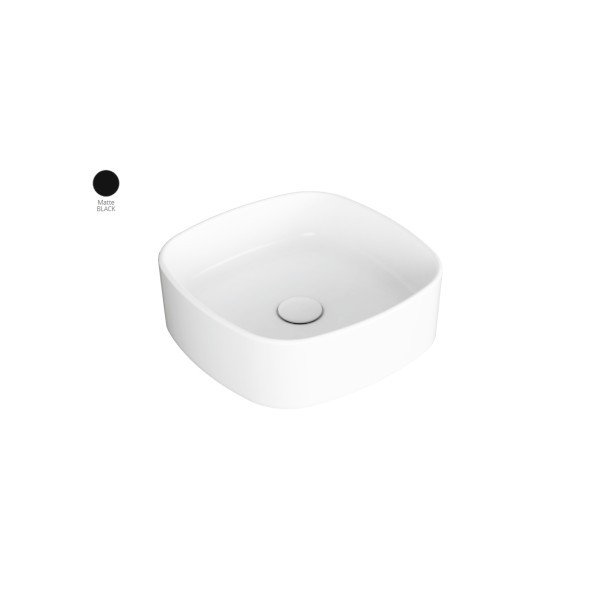 Умивальник 40 FORIU FO03NM Black Matte SIMAS Simas