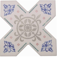 Декор Cross Decoro Arabesque 13.25x13.25 Becolors из коллекции Becolors Декор Cross Decoro Arabesque 13.25x13.25 Becolors из коллекции Becolors BECOLORS Керамическая плитка Cevica