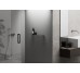 Скляна полиця "UNIT" 800х120, прозора, хром