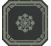 Декор Ottagono Black Bath 20x20 Old England Ceramiche Grazia з колекції Old England Ceramiche Grazia