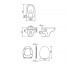 СЕТ 469 CERSANIA SIMPLEON Унітаз підвісний з дюропластовим сидінням Soft Close Бренди>Cersanit