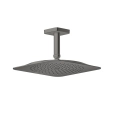 Верхній душ Axor Citterio C 270х270 1jet P зі стельовим кронштейном 100 мм, Polished Black Chrome (28792330)