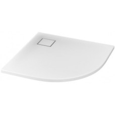 Сет B185 душовий піддон напівкруглий TAKO SLIM 90х4+ сифон virt